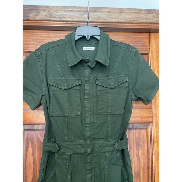 GOOD AMERICAN FIT FOR SUCCESS JUMPSUIT DARK GREEN SIZE 4 - Picture 2 of 7